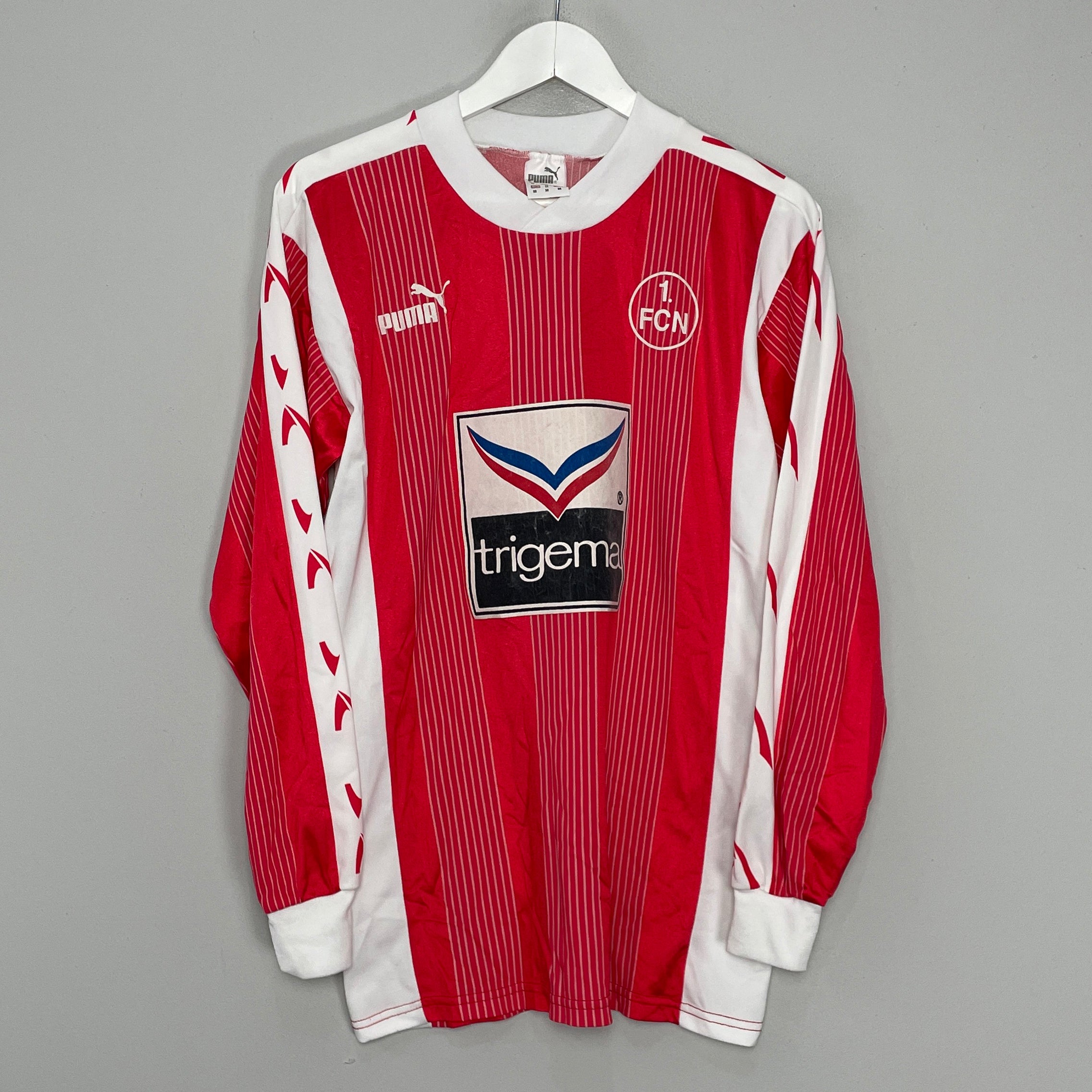 Shop 1993/94 NURNBERG L/S HOME SHIRT (M) PUMA, classic football shirts, vintage football shirts & retro soccer jerseys at Cult Kits