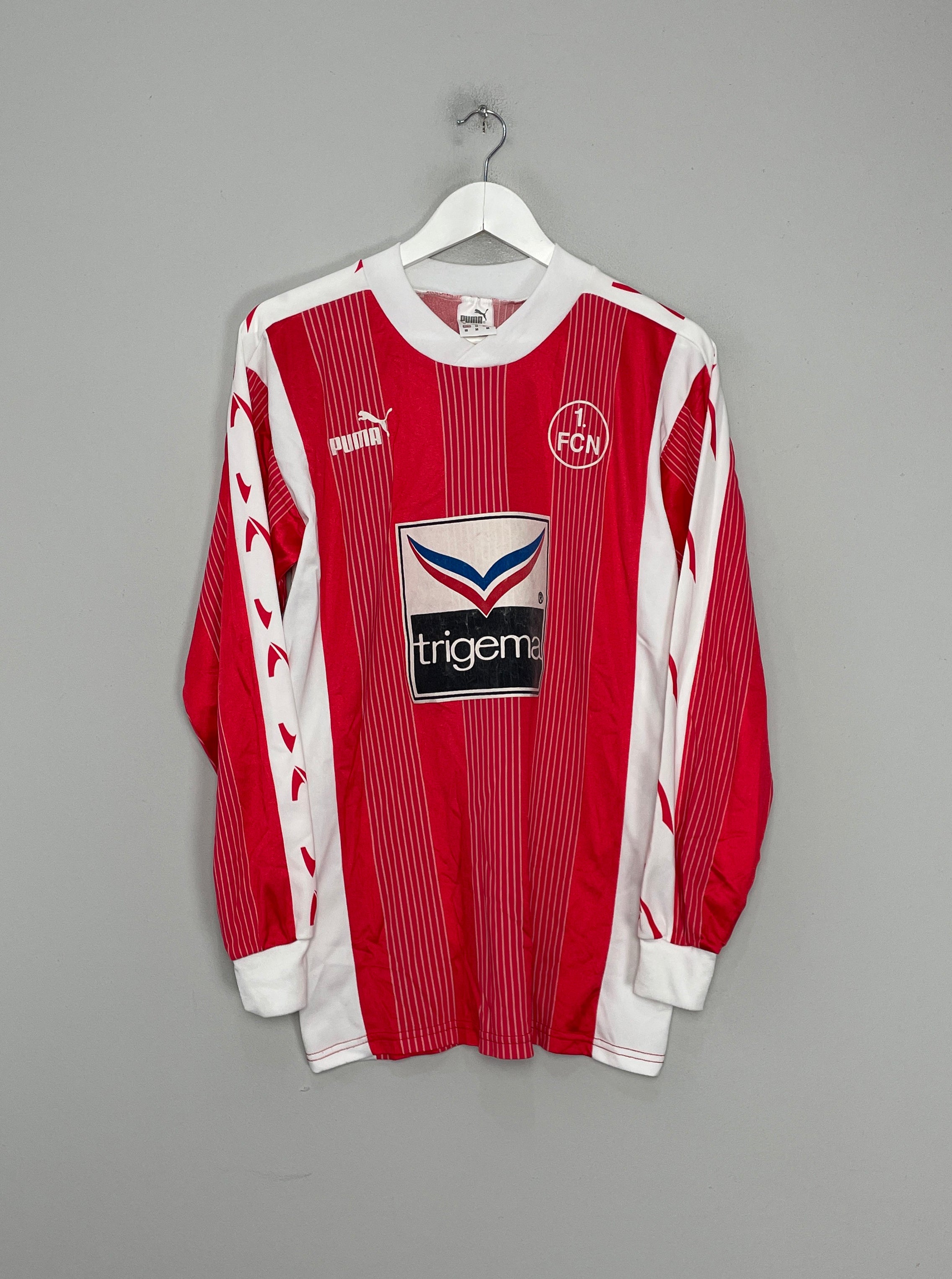 Shop 1993/94 NURNBERG L/S HOME SHIRT (M) PUMA, classic football shirts, vintage football shirts & retro soccer jerseys at Cult Kits