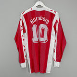 Shop 1993/94 NURNBERG L/S HOME SHIRT (M) PUMA, classic football shirts, vintage football shirts & retro soccer jerseys at Cult Kits