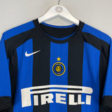 2004/05 INTER MILAN MARTINS #30 HOME SHIRT (L) NIKE