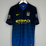 2014/15 MANCHESTER CITY AWAY SHIRT (L) NIKE