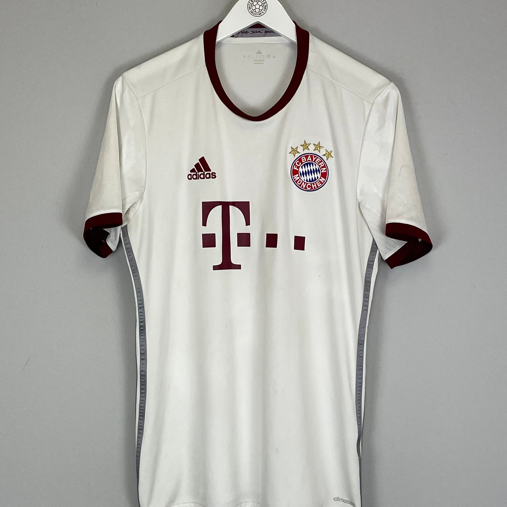 Shop 2016/17 BAYERN MUNICH AWAY SHIRT (L) ADIDAS, classic football shirts, vintage football shirts & retro soccer jerseys at Cult Kits