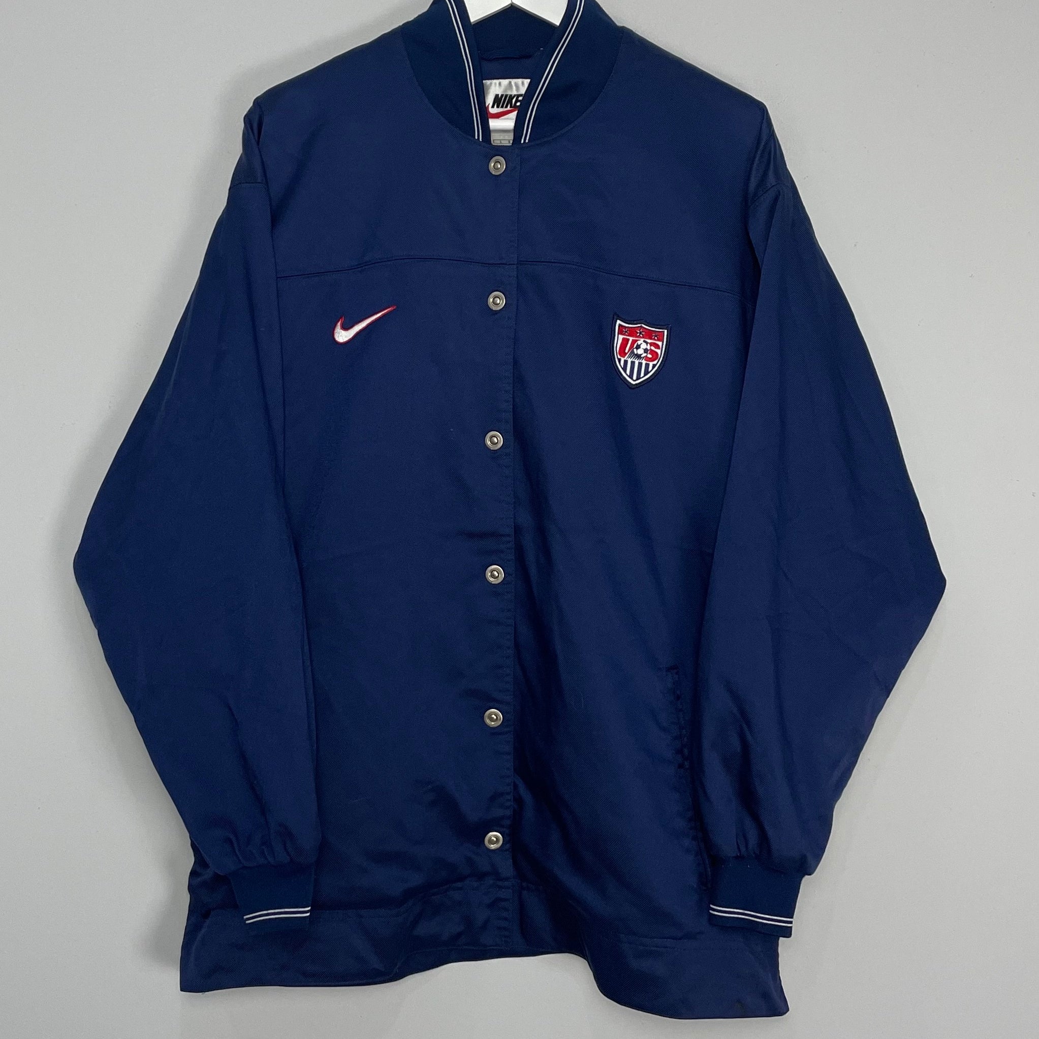 Shop 1999/00 USA ANTHEM JACKET (L) NIKE, classic football shirts, vintage football shirts & retro soccer jerseys at Cult Kits