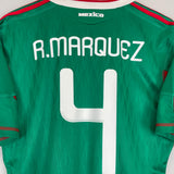 2010 MEXICO R.MARQUEZ #4 HOME SHIRT (M) ADIDAS