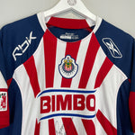 Shop 2008/09 CHIVAS GUADALAJARA *SIGNED* HOME SHIRT (M) REEBOK, classic football shirts, vintage football shirts & retro soccer jerseys at Cult Kits