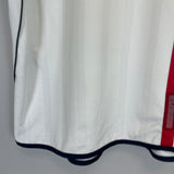 2001/03 ENGLAND BECKHAM #7 HOME SHIRT (L) UMBRO