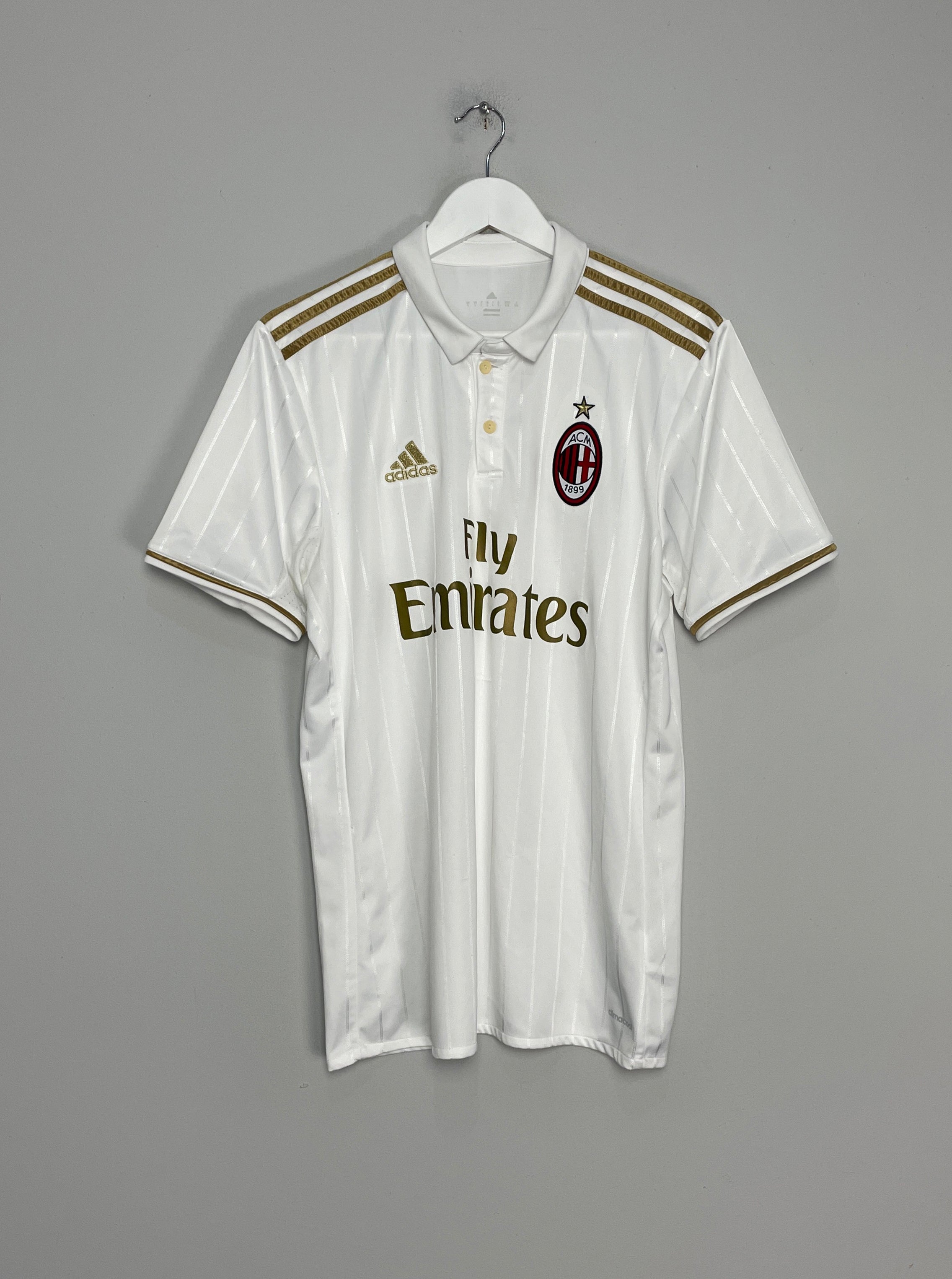 Shop 2016/17 AC MILAN AWAY SHIRT (L) ADIDAS, classic football shirts, vintage football shirts & retro soccer jerseys at Cult Kits