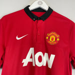 Shop 2013/14 MANCHESTER UNITED V.PERSIE #20 HOME SHIRT (M) NIKE, classic football shirts, vintage football shirts & retro soccer jerseys at Cult Kits