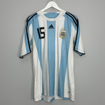 Shop 2007/09 ARGENTINA MESSI #15 HOME SHIRT (XL) ADIDAS, classic football shirts, vintage football shirts & retro soccer jerseys at Cult Kits