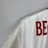 1999/01 ENGLAND BECKHAM #7 HOME SHIRT (L) UMBRO