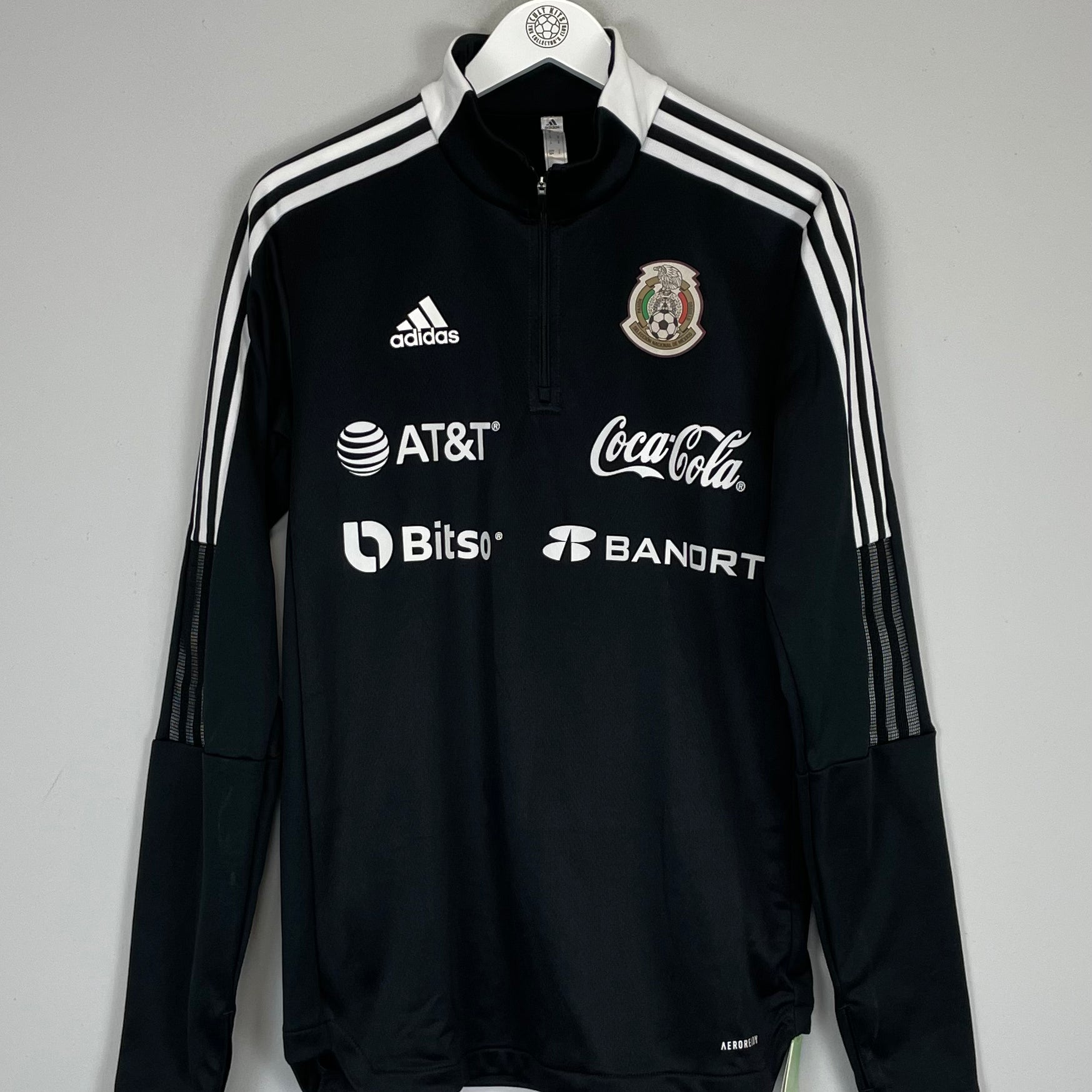 Shop 2018/19 MEXICO *BNWT* 1/4 ZIP (M) ADIDAS, classic football shirts, vintage football shirts & retro soccer jerseys at Cult Kits