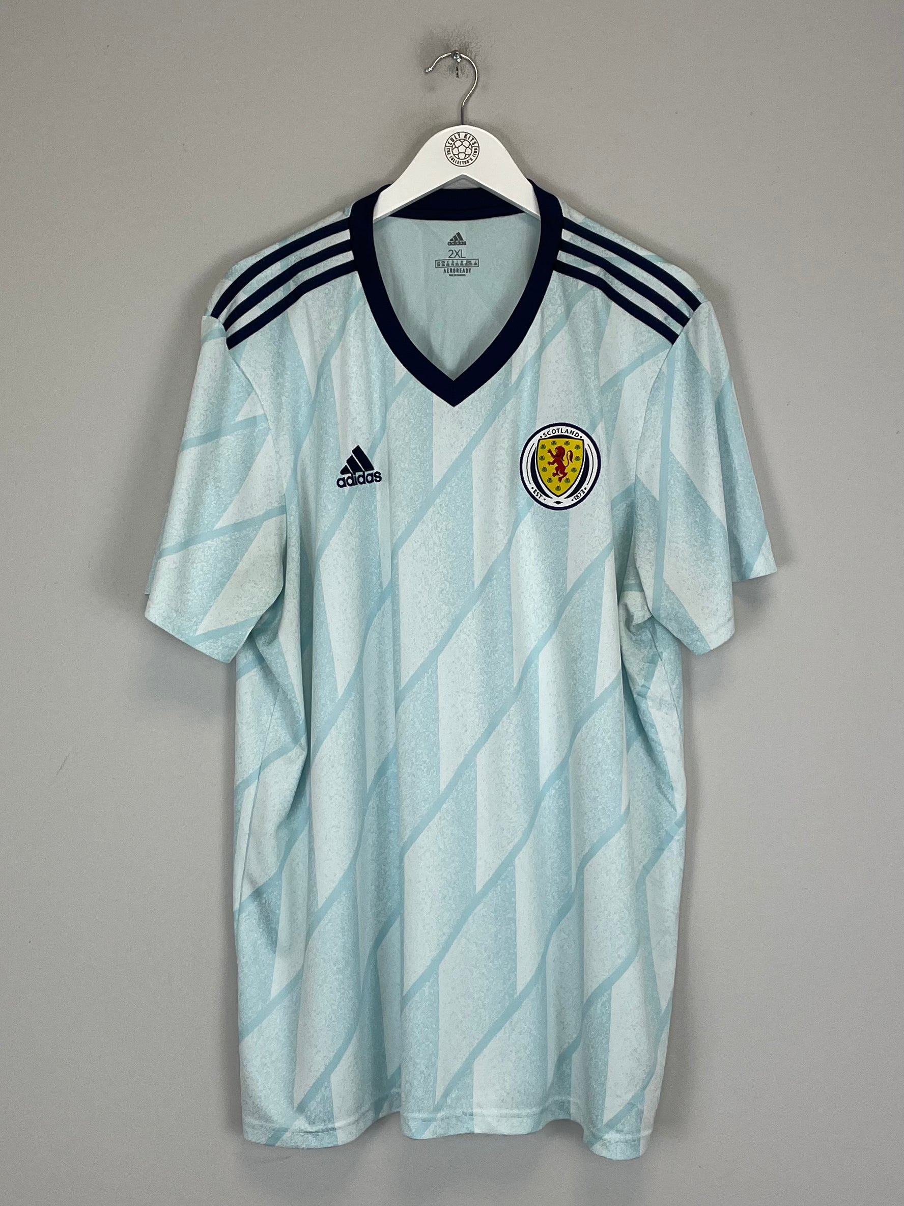 Shop 2020/22 SCOTLAND AWAY SHIRT (XXL) ADIDAS, classic football shirts, vintage football shirts & retro soccer jerseys at Cult Kits