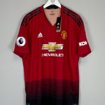 Shop 2018/19 MANCHESTER UNITED MATA #8 *AUTHENTIC* BNWT HOME SHIRT (XXL) ADIDAS, classic football shirts, vintage football shirts & retro soccer jerseys at Cult Kits