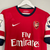 Shop 2012/14 ARSENAL COQUELIN #22 HOME SHIRT (M) NIKE, classic football shirts, vintage football shirts & retro soccer jerseys at Cult Kits