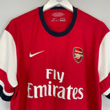 Shop 2012/14 ARSENAL HOME SHIRT (XL) NIKE, classic football shirts, vintage football shirts & retro soccer jerseys at Cult Kits