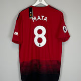 Shop 2018/19 MANCHESTER UNITED MATA #8 *AUTHENTIC* BNWT HOME SHIRT (XXL) ADIDAS, classic football shirts, vintage football shirts & retro soccer jerseys at Cult Kits