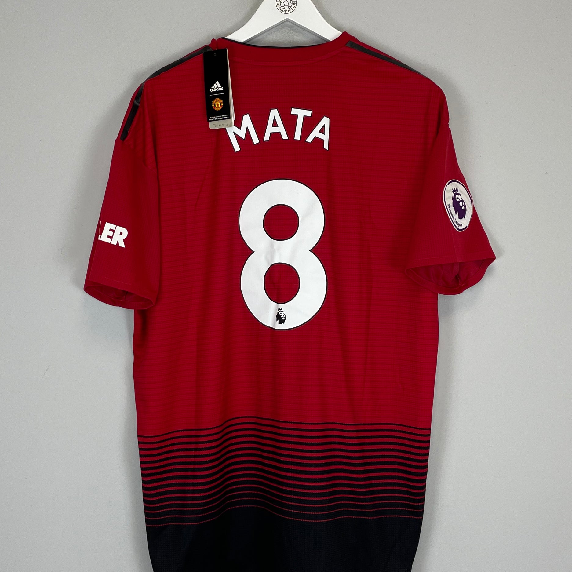 Shop 2018/19 MANCHESTER UNITED MATA #8 *AUTHENTIC* BNWT HOME SHIRT (XXL) ADIDAS, classic football shirts, vintage football shirts & retro soccer jerseys at Cult Kits