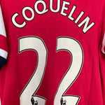 Shop 2012/14 ARSENAL COQUELIN #22 HOME SHIRT (M) NIKE, classic football shirts, vintage football shirts & retro soccer jerseys at Cult Kits