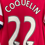 Shop 2012/14 ARSENAL COQUELIN #22 HOME SHIRT (M) NIKE, classic football shirts, vintage football shirts & retro soccer jerseys at Cult Kits