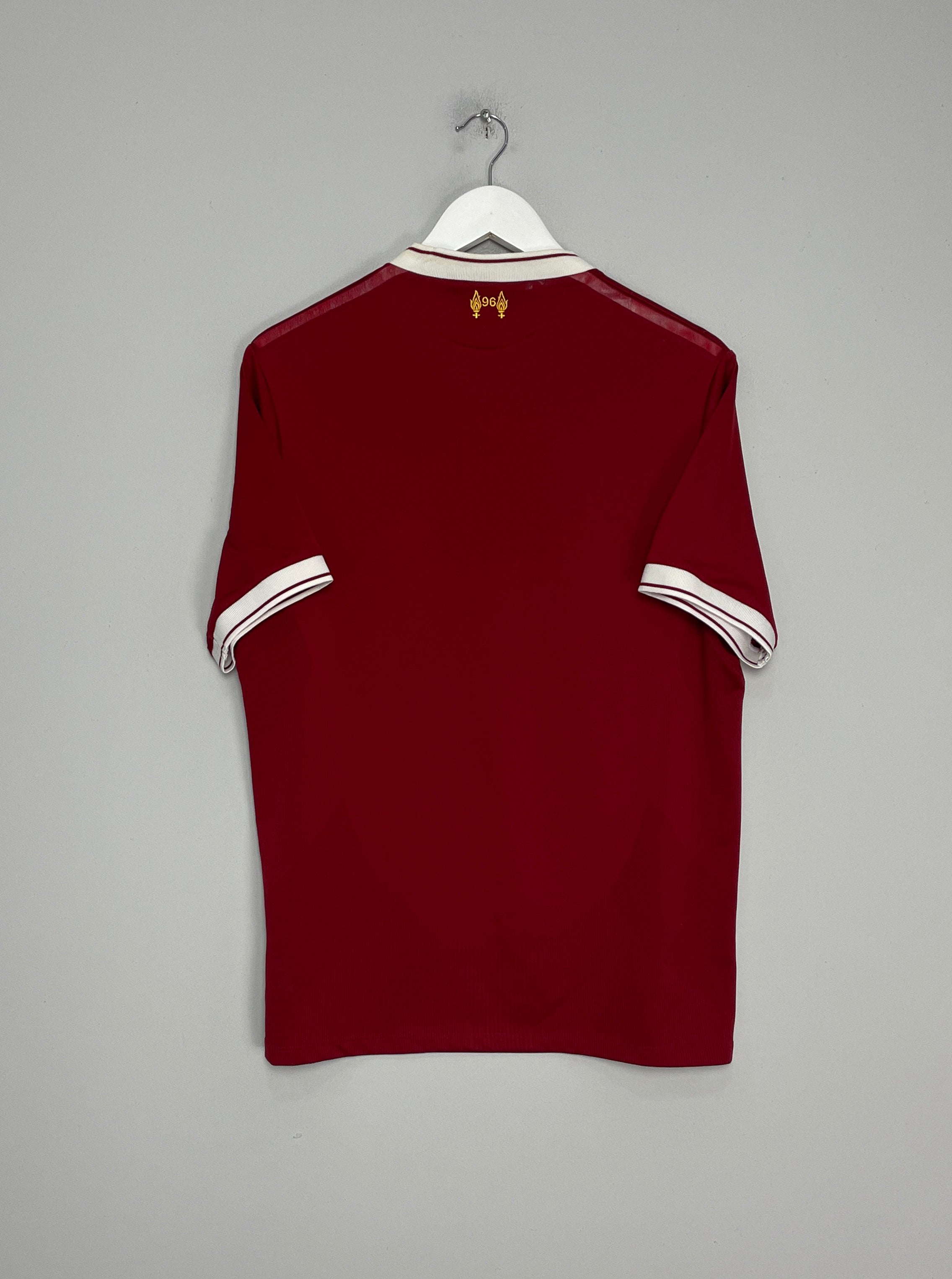 Shop 2017/18 LIVERPOOL *125 YEARS* HOME SHIRT (M) NEW BALANCE, classic football shirts, vintage football shirts & retro soccer jerseys at Cult Kits