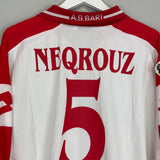 2002/03 BARI NEQROUZ #5 L/S *MATCH ISSUE* HOME SHIRT (XL) LOTTO