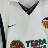 2000/01 VALENCIA DESCHAMPS #4 HOME SHIRT (L) NIKE