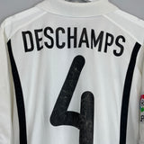 2000/01 VALENCIA DESCHAMPS #4 HOME SHIRT (L) NIKE