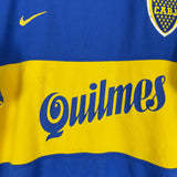 2000/01 BOCA JUNIORS #10 HOME SHIRT (M) NIKE