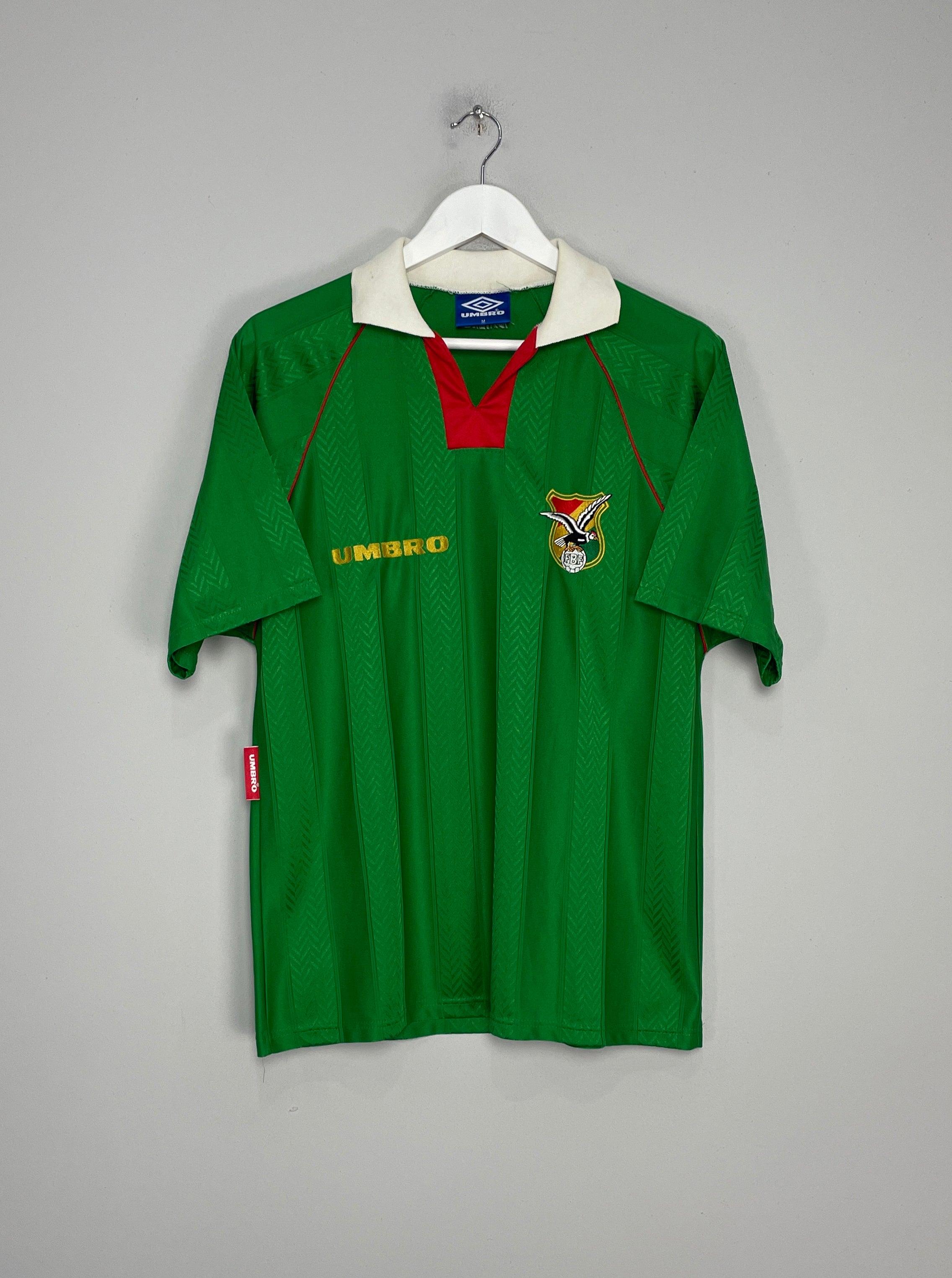1994/95 BOLIVIA HOME SHIRT (M) UMBRO