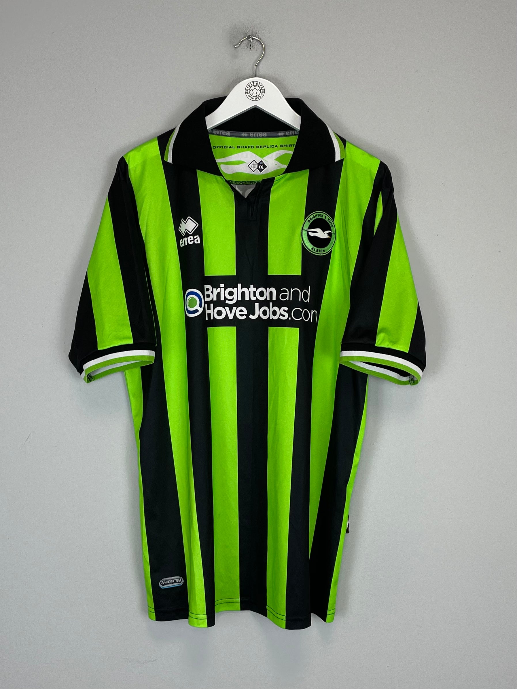 Shop 2011/12 BRIGHTON AWAY SHIRT (XXL) ERREA, classic football shirts, vintage football shirts & retro soccer jerseys at Cult Kits