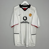 2002/03 MANCHESTER UNITED BECKHAM #7 AWAY SHIRT (XXL) NIKE