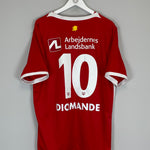Shop 2022/23 NORDSJAELLAND DIOMANDE #10 HOME SHIRT (XXL) NIKE, classic football shirts, vintage football shirts & retro soccer jerseys at Cult Kits