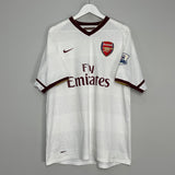 Shop 2007/08 ARSENAL ADEBAYOR #25 AWAY SHIRT (XL) NIKE, classic football shirts, vintage football shirts & retro soccer jerseys at Cult Kits