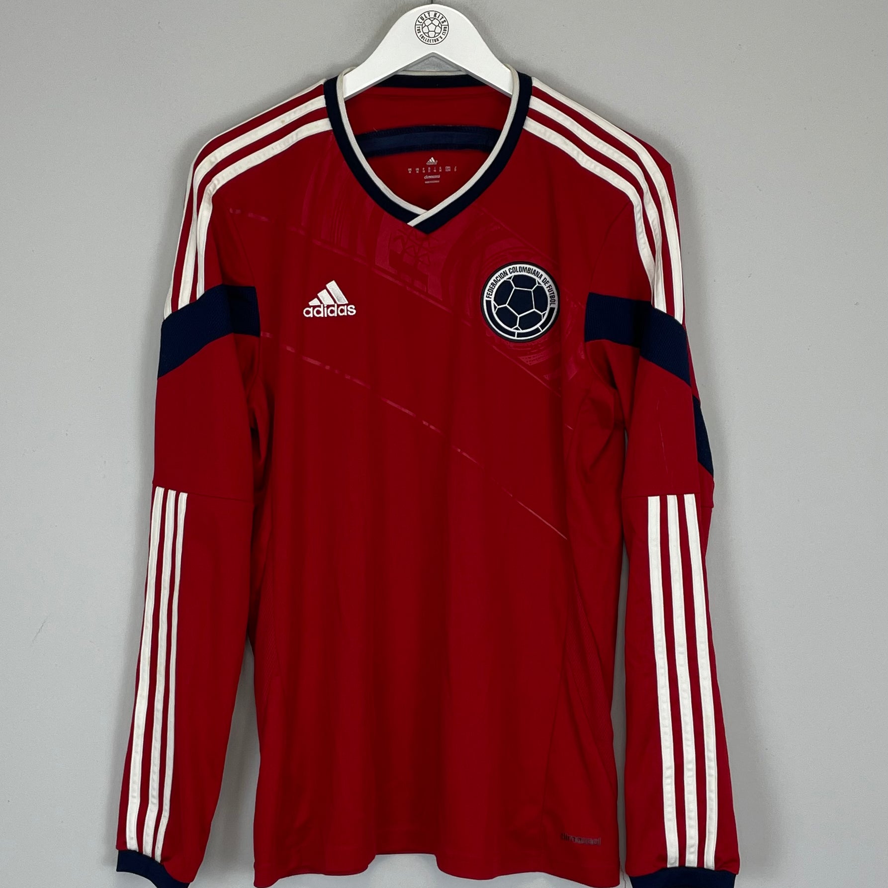 Shop 2014/15 COLOMBIA L/S AWAY SHIRT (M) ADIDAS, classic football shirts, vintage football shirts & retro soccer jerseys at Cult Kits