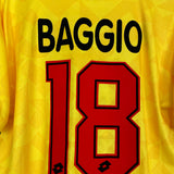 1994/96 AC MILAN BAGGIO #18 THIRD SHIRT (XL) LOTTO