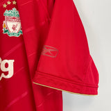 Shop 2005/06 LIVERPOOL HOME SHIRT (L) REEBOK, classic football shirts, vintage football shirts & retro soccer jerseys at Cult Kits