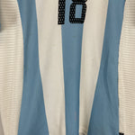 Shop 2002/04 ARGENTINA KILY #18 HOME SHIRT (L) ADIDAS, classic football shirts, vintage football shirts & retro soccer jerseys at Cult Kits