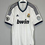 Shop 2012/13 REAL MADRID RONALDO #7 C/L HOME SHIRT (L) ADIDAS, classic football shirts, vintage football shirts & retro soccer jerseys at Cult Kits
