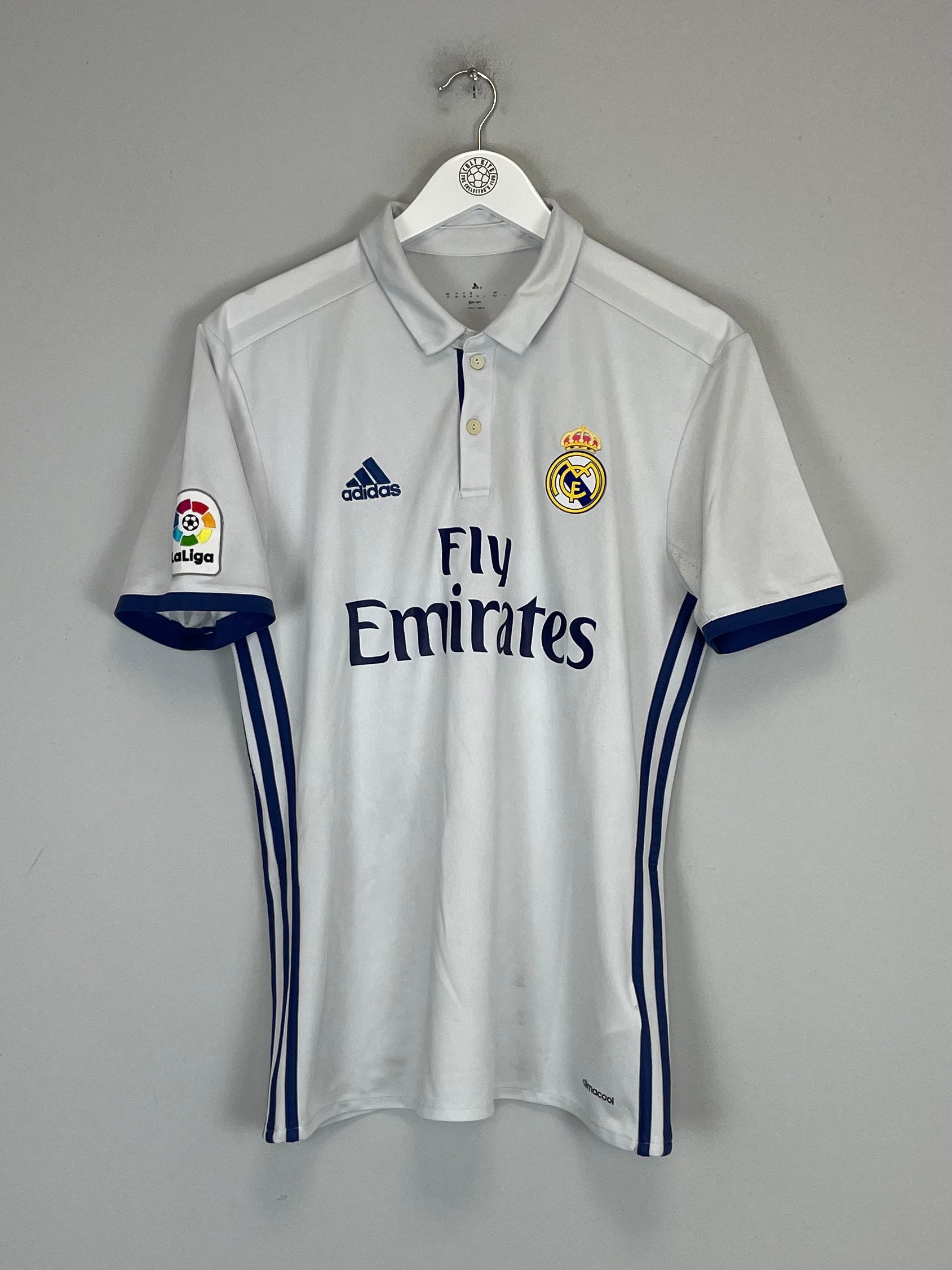 Shop 2016/17 REAL MADRID RONALDO #7 HOME SHIRT (M) ADIDAS, classic football shirts, vintage football shirts & retro soccer jerseys at Cult Kits