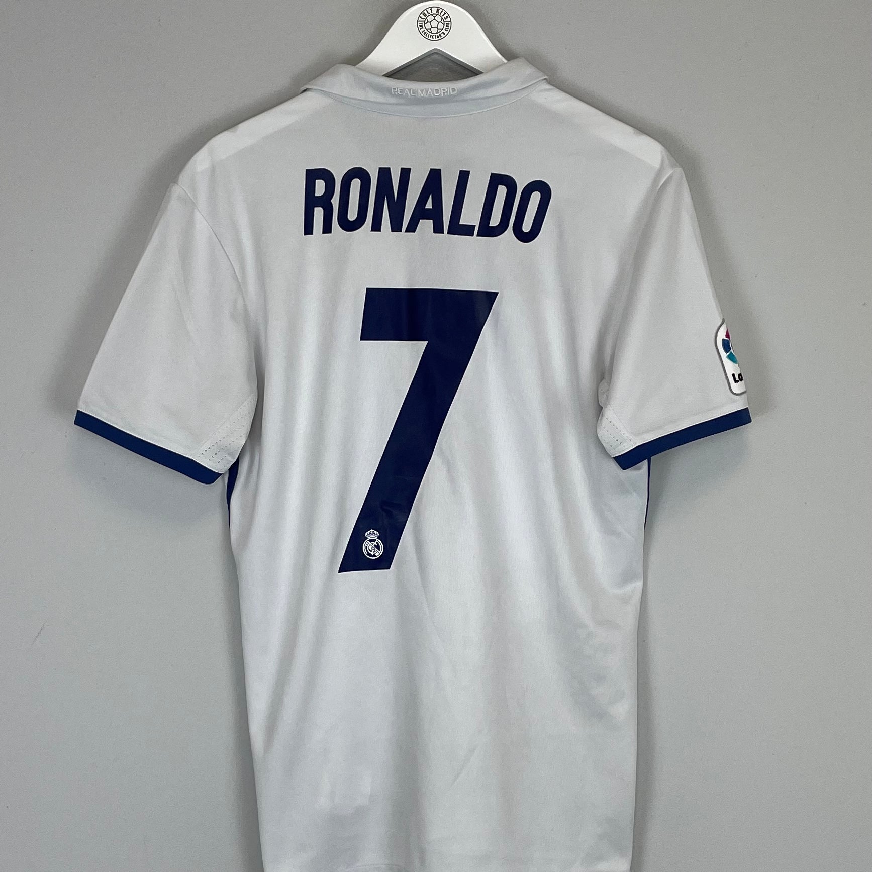 Shop 2016/17 REAL MADRID RONALDO #7 HOME SHIRT (M) ADIDAS, classic football shirts, vintage football shirts & retro soccer jerseys at Cult Kits