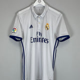 Shop 2016/17 REAL MADRID RONALDO #7 HOME SHIRT (L) ADIDAS, classic football shirts, vintage football shirts & retro soccer jerseys at Cult Kits
