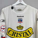 Shop 2004 COLO COLO HOME SHIRT (L) REEBOK, classic football shirts, vintage football shirts & retro soccer jerseys at Cult Kits