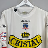 Shop 2004 COLO COLO HOME SHIRT (L) REEBOK, classic football shirts, vintage football shirts & retro soccer jerseys at Cult Kits