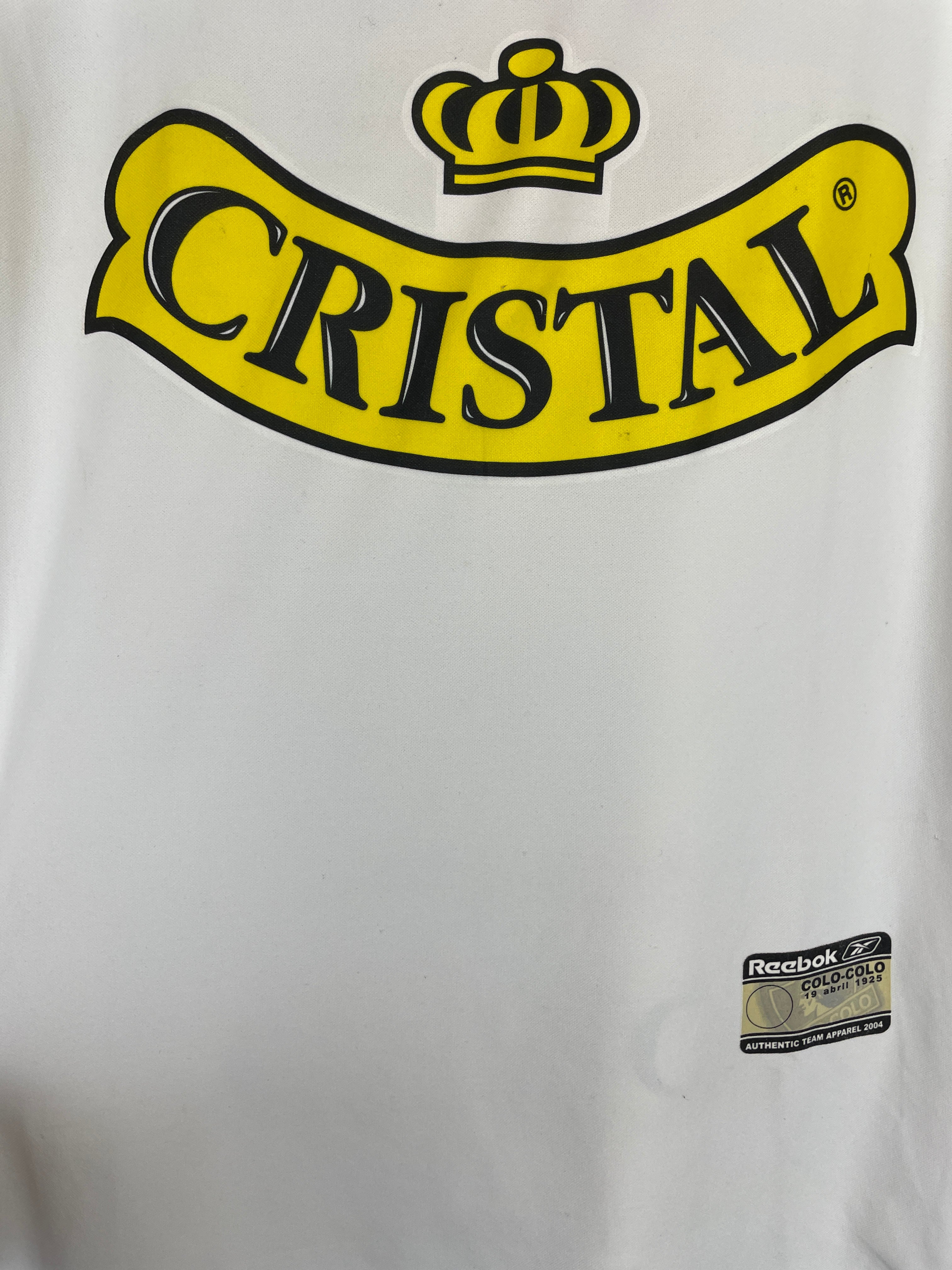 Shop 2004 COLO COLO HOME SHIRT (L) REEBOK, classic football shirts, vintage football shirts & retro soccer jerseys at Cult Kits