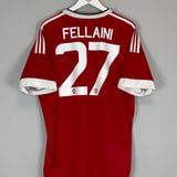 2015/16 MANCHESTER UNITED FELLAINI #27 HOME SHIRT (XL) ADIDAS