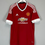 Shop 2015/16 MANCHESTER UNITED ROONEY #10 HOME SHIRT (XL) ADIDAS, classic football shirts, vintage football shirts & retro soccer jerseys at Cult Kits