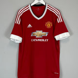 Shop 2015/16 MANCHESTER UNITED ROONEY #10 HOME SHIRT (XL) ADIDAS, classic football shirts, vintage football shirts & retro soccer jerseys at Cult Kits