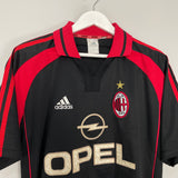 Shop 2000/01 AC MILAN MALDINI #3 THIRD SHIRT (M) ADIDAS, classic football shirts, vintage football shirts & retro soccer jerseys at Cult Kits