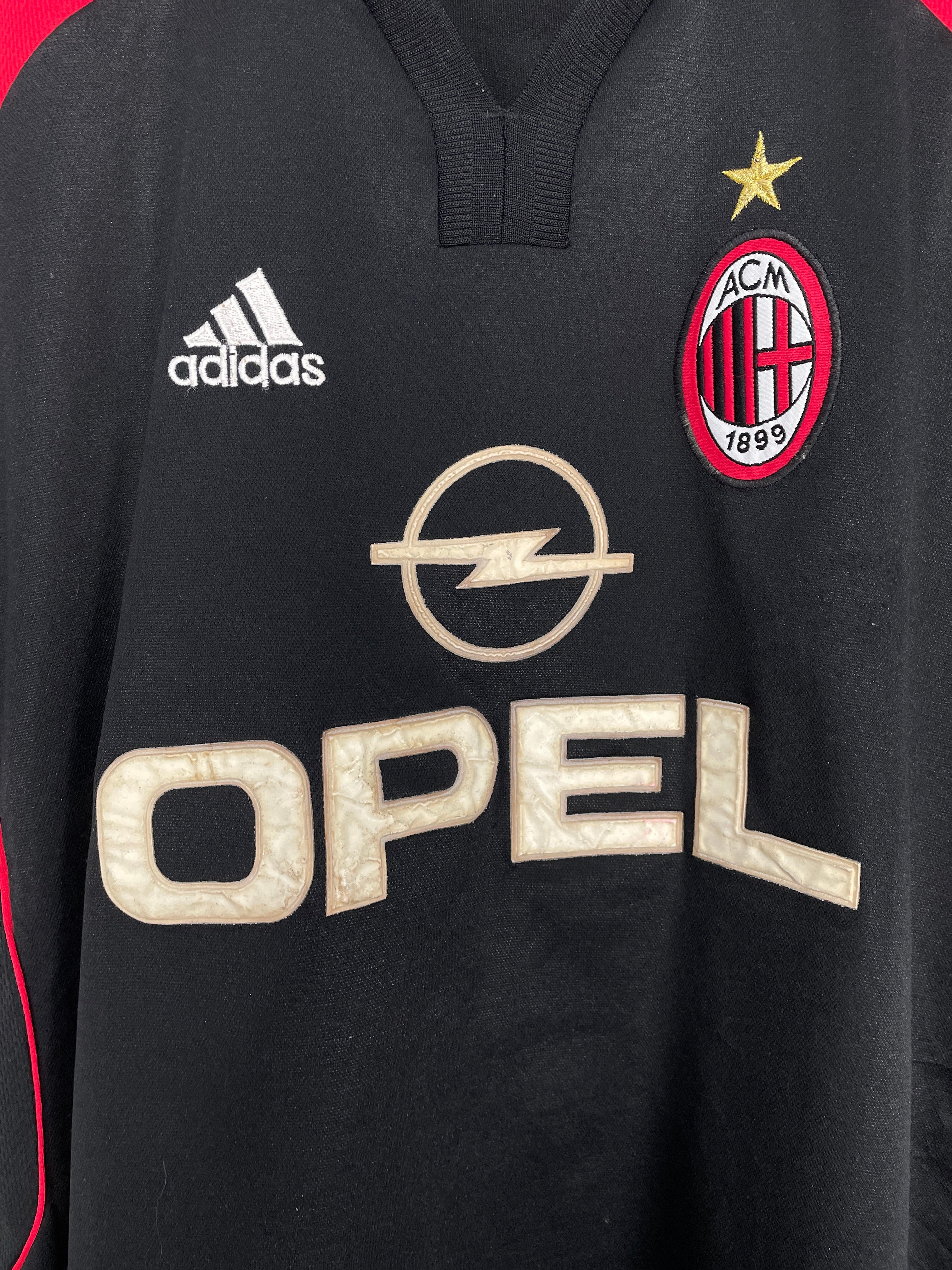 Shop 2000/01 AC MILAN MALDINI #3 THIRD SHIRT (M) ADIDAS, classic football shirts, vintage football shirts & retro soccer jerseys at Cult Kits