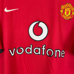 Shop 2002/04 MANCHESTER UNITED BECKHAM #7 HOME SHIRT (L) NIKE, classic football shirts, vintage football shirts & retro soccer jerseys at Cult Kits